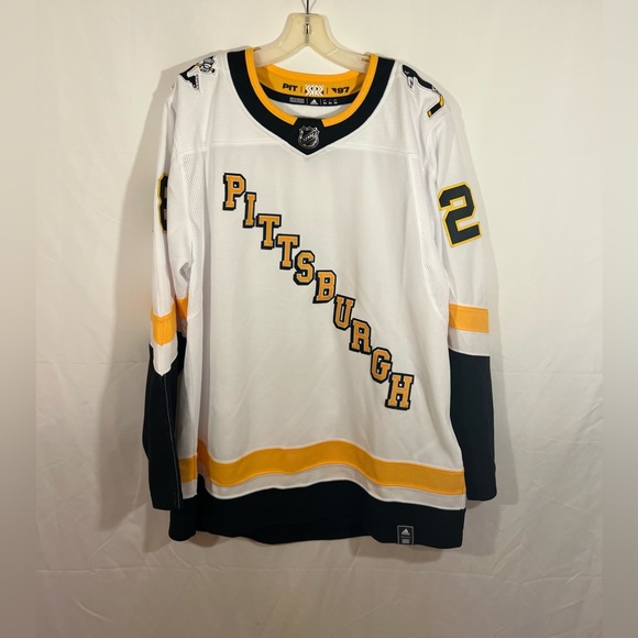 Adidas Pittsburgh Penguins #23 Marcus Patterson Signed Reverse